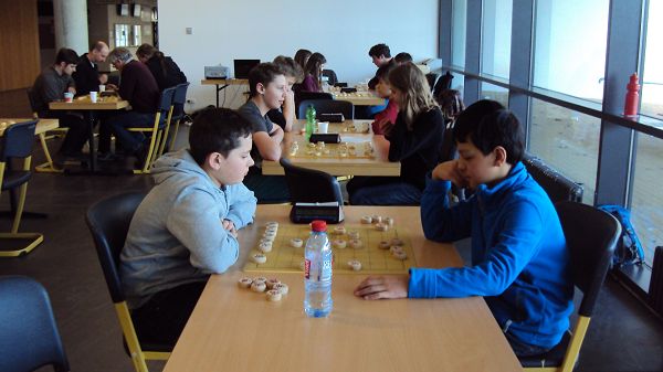 Die jugendlichen Teilnehmer nach der Siegerehrung (es fehlt Nick)